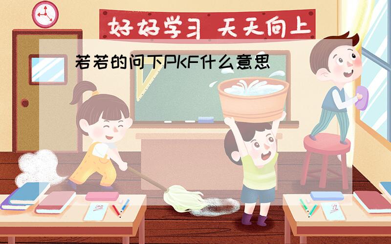 若若的问下PKF什么意思