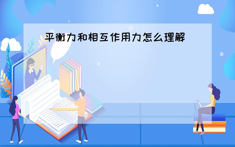 平衡力和相互作用力怎么理解