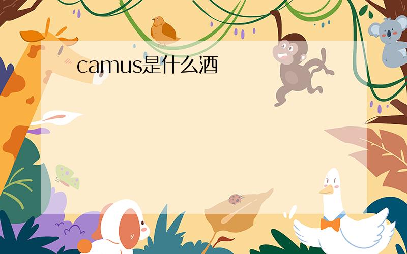 camus是什么酒