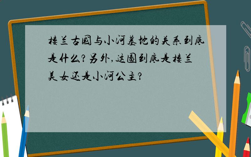 楼兰古国与小河墓地的关系到底是什么?另外,这图到底是楼兰美女还是小河公主?